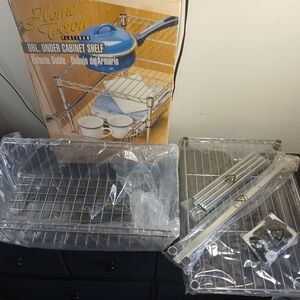 New Home Town Under Cabinet  Shelf 17.5 X 13.5 X 10.5This chrome under cabinet